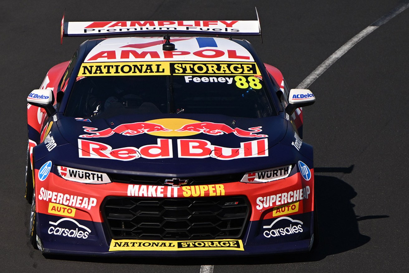 Red Bull Ampol's Broc Feeney has won the Sandown 500, with Jamie Whincup his co-driver. 