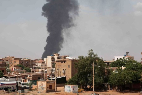 Landmark tower destroyed in Sudan war 