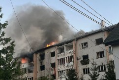 Drone attack in Lviv kills one, sparks fire