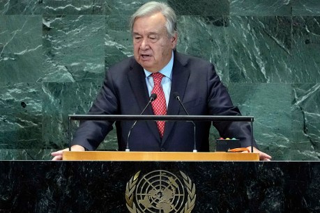 UN chief says leaders must fix ‘global mess’