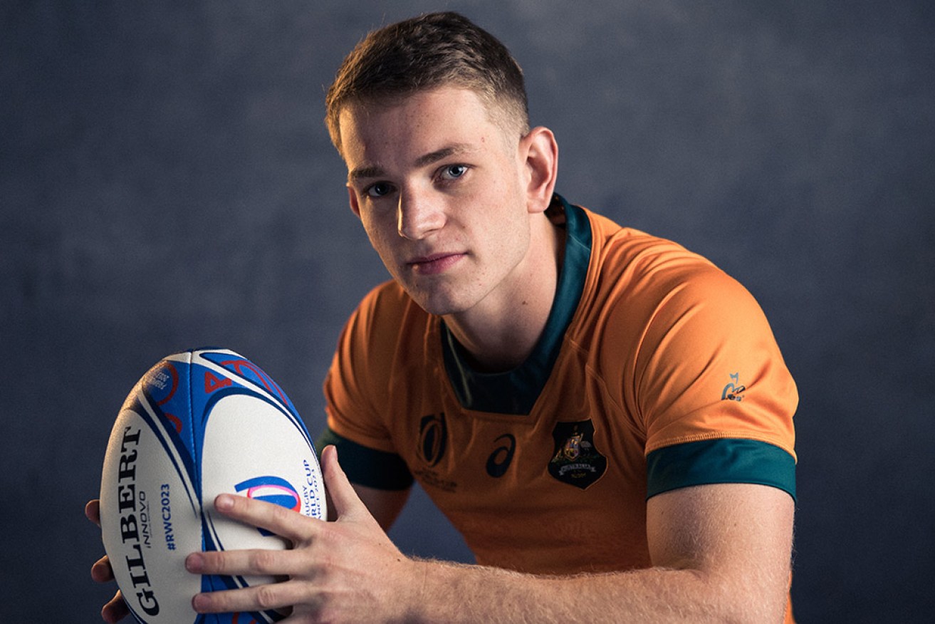 Teenager Max Jorgensen has been ruled out of the Wallabies' World Cup campaign with a fractured leg.