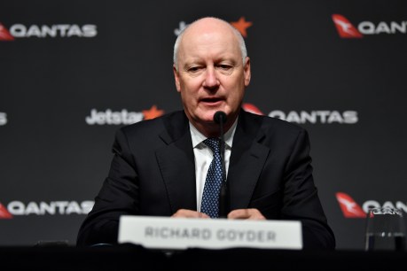Time’s up, union tells Qantas chair Goyder