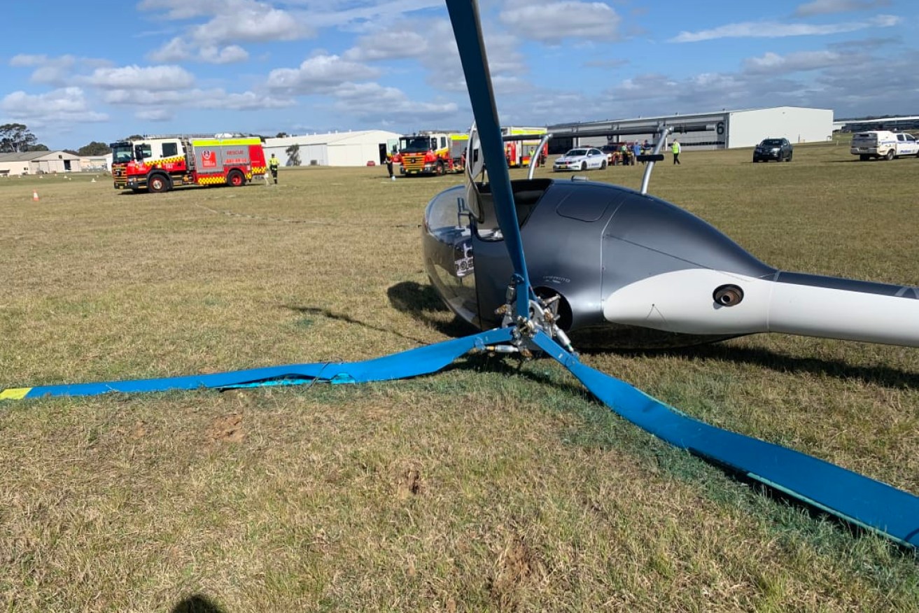 Two people miraculously walked away from the scene.