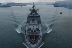 Ukraine threat as it strikes Russian navy HQ in Crimea