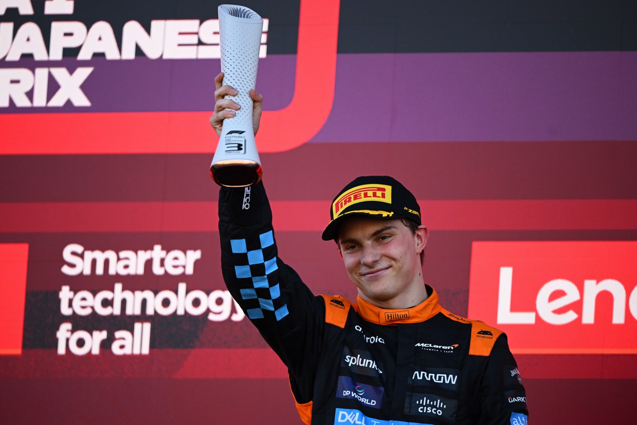 Oscar Piastri became the latest Australian on an F1 podium when third in the Japanese Grand Prix.