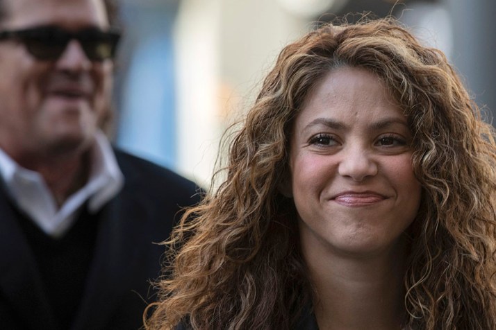 Shakira again charged with tax evasion in Spain