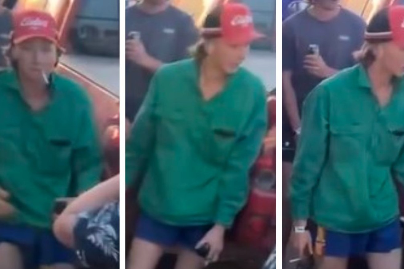 NSW Police want to speak to this man in connection with the incident.