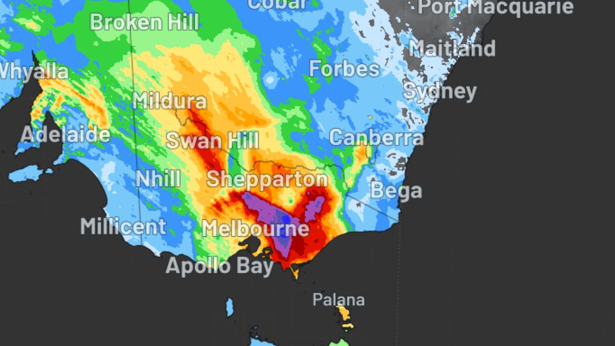 Victoria Weather 'Mind-boggling' rain and wild winds slam Vic, NSW