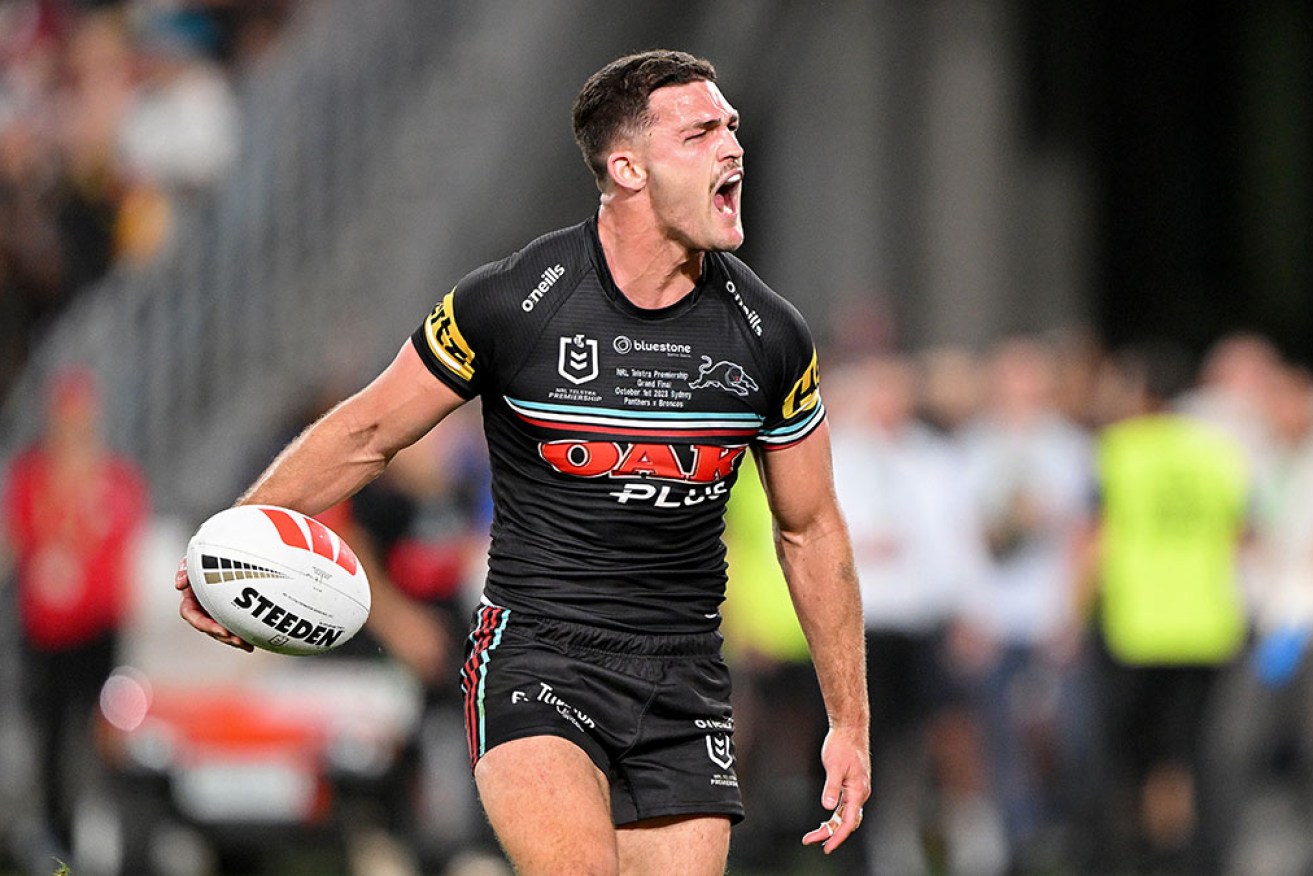 Nathan Cleary's injury suffered in the NRL grand final has forced him out of the Pacific Championships. 