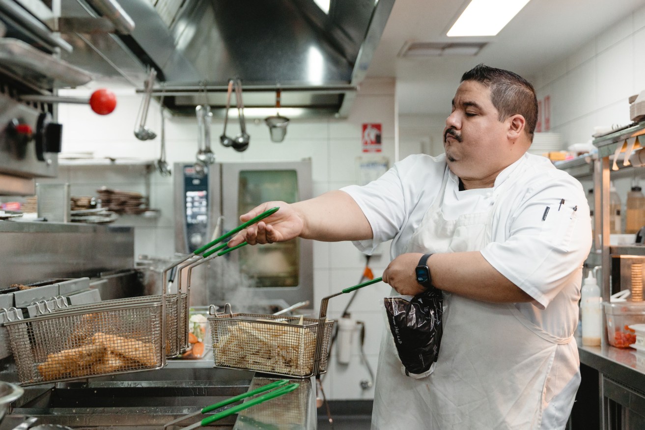 Filling job vacancies at the local restaurants and takeaway food outlets.