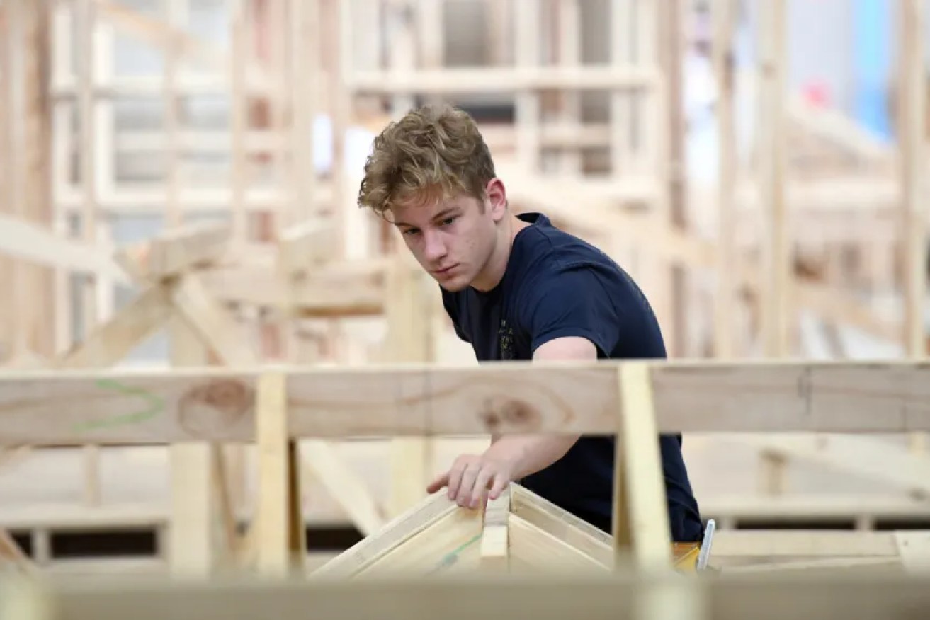 Carpenters and other trade jobs are on the list of the most in-demand occupations nationwide.