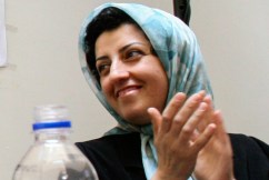 Jailed Iranian rights activist wins Nobel Prize