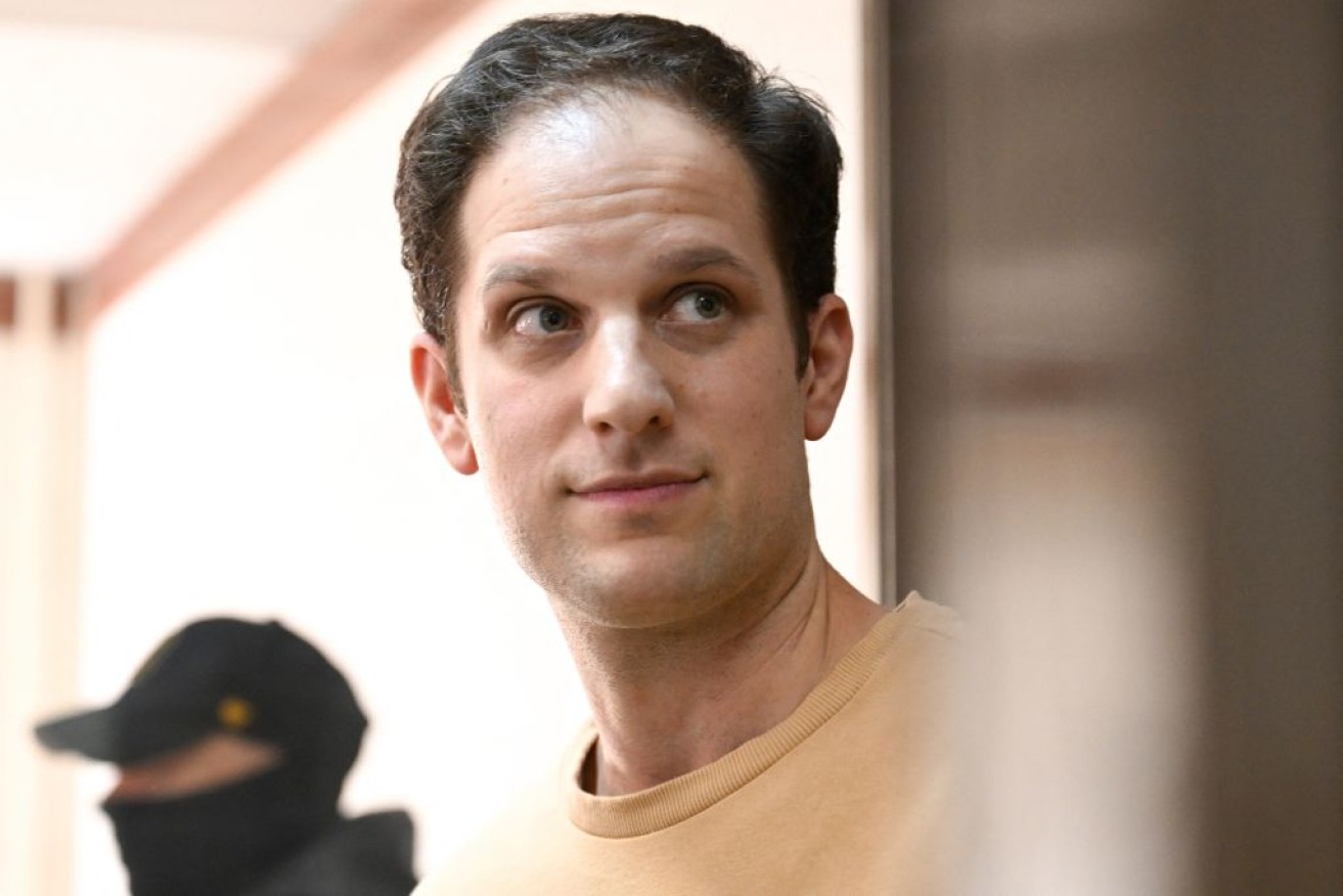 US journalist Evan Gershkovich was arrested on espionage charges in Russia.