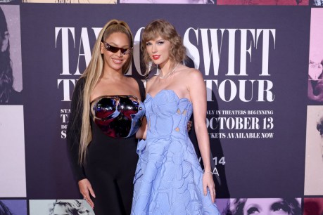 Taylor Swift attends Eras Tour concert film premiere