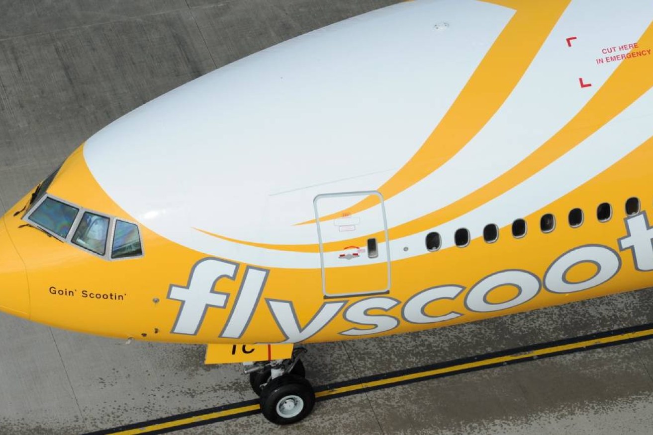 A Perth-bound Scoot flight has been escorted back to Singapore after a bomb threat.