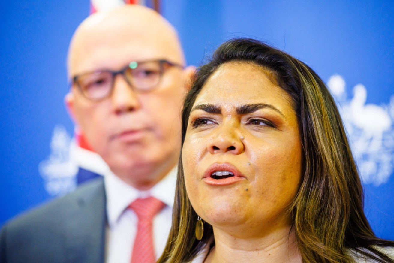 Senator Jacinta Nampijinpa Price was a central figure in the Liberal Party's opposition to the Voice to Parliament. Photo: Getty