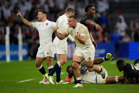 England ruins Fiji fairytale with World Cup win