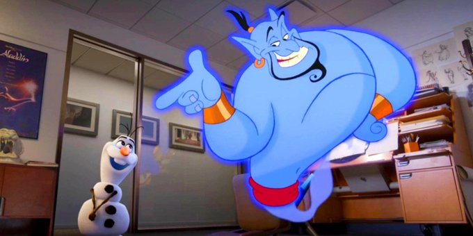 Robin Williams' Genie Back On Film For Disney's 100th Birthday