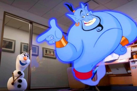 Robin Williams’ Genie heard on Disney short film
