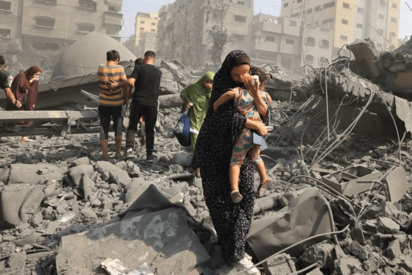 The scenes from Gaza are horrifying for adults to witness, let alone children watching on social media.