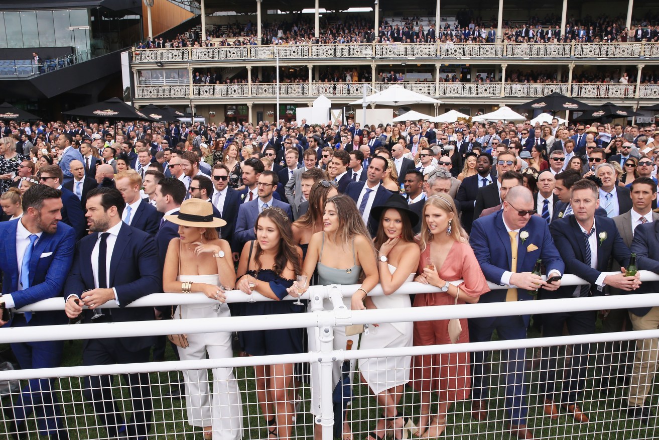 A glamorous crowd, dressed to the nines – and packed to the rafters – at Randwick last Saturday.