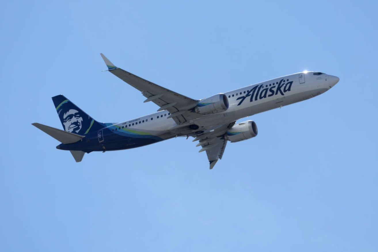 A 44-year-old man has been detained after an incident on an Alaska Airlines plane. 