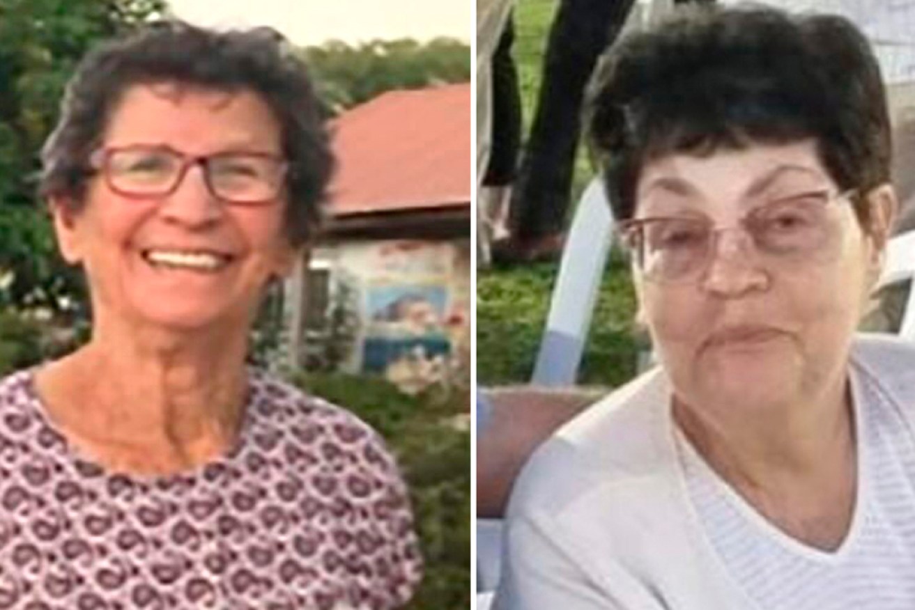 Yocheved Lifshitz, left, and Nurit Cooper were freed by Hamas on Tuesday. Photo: AAP