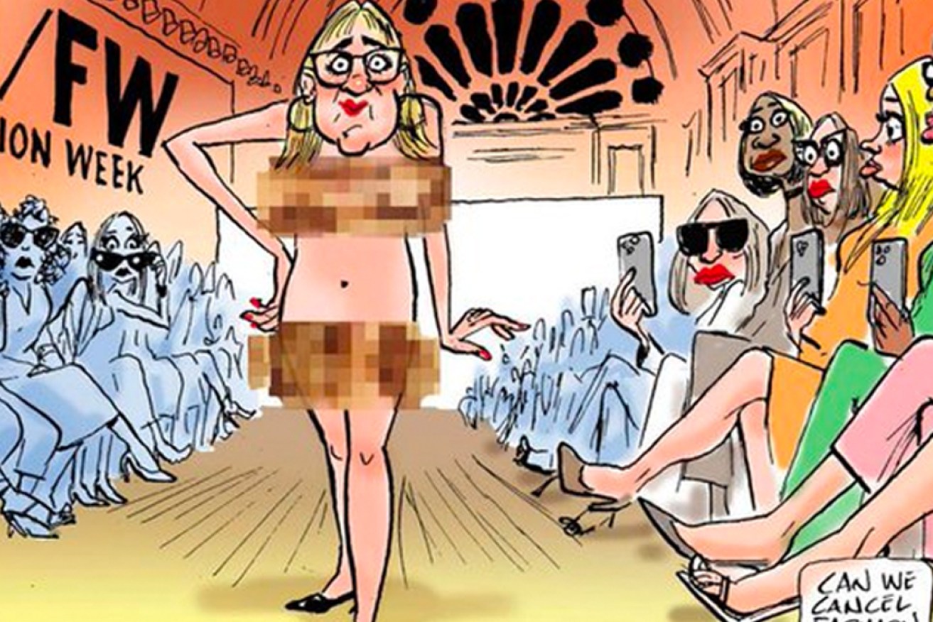 Victorian Premier Jacinta Allan has hit out at a "sexualised" cartoon published by a newspaper.