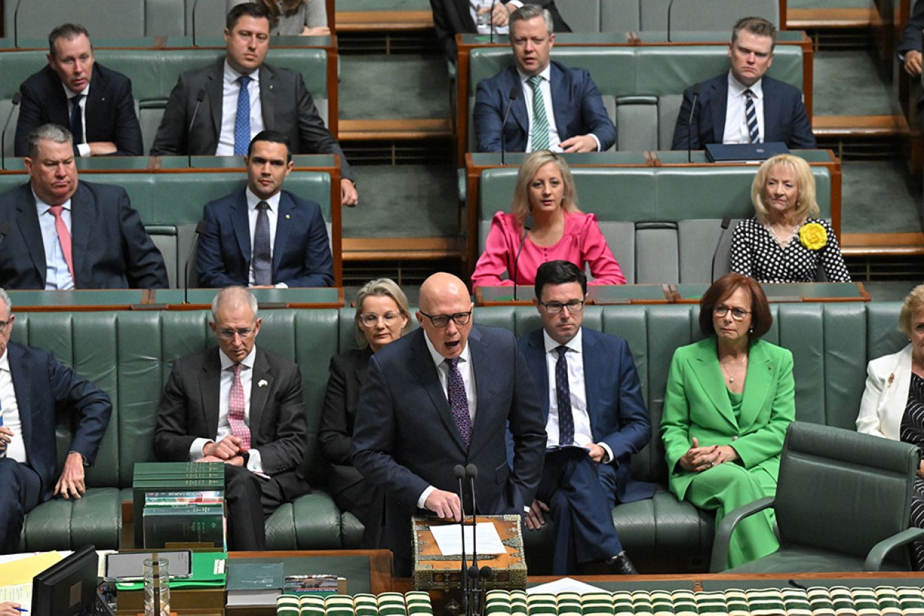 Peter Dutton believes he has a "lot of talent" to choose from in a shadow cabinet reshuffle.