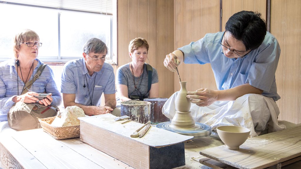 Japan Sake pottery
