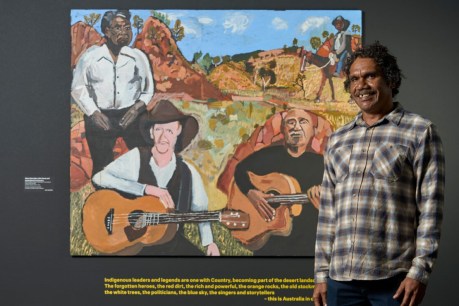 First Nations artist Vincent Namatjira’s stunning show, <i>Australia in colour</i>