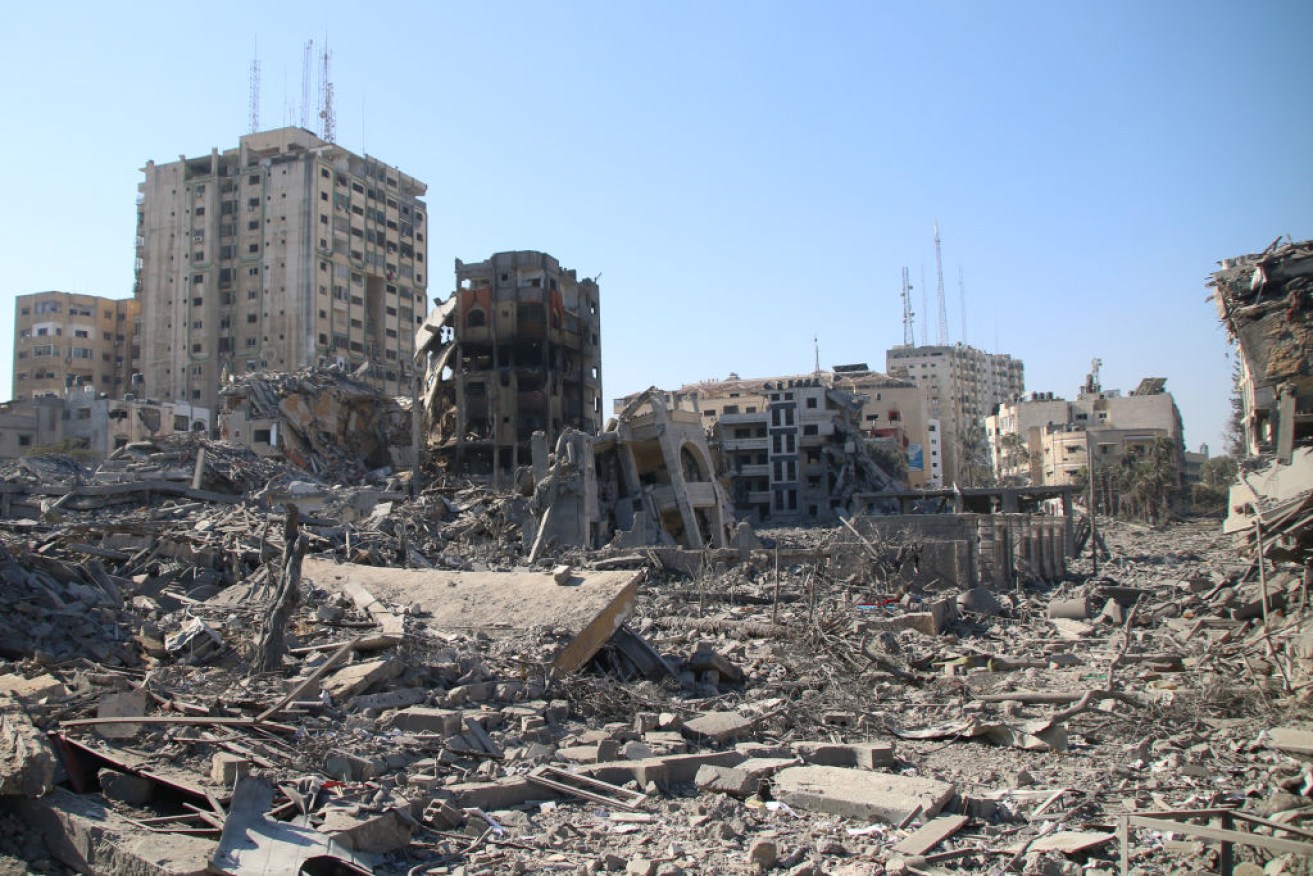 Gaza has been flattened, with homes and livelihoods lost. Photo: Getty