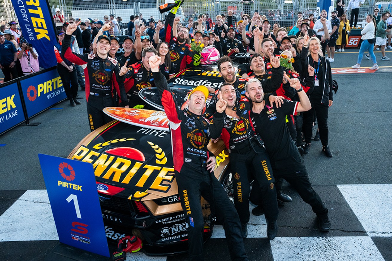 Penrite's David Reynolds has won his first Supercars race since 2018 at the Gold Coast 500.