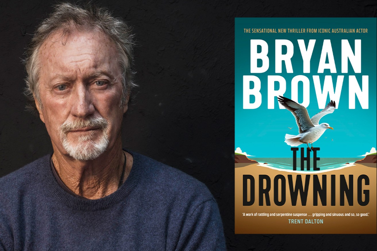 It started with just three characters, but Bryan Brown's second work of fiction could easily get snapped up as a feature film. 