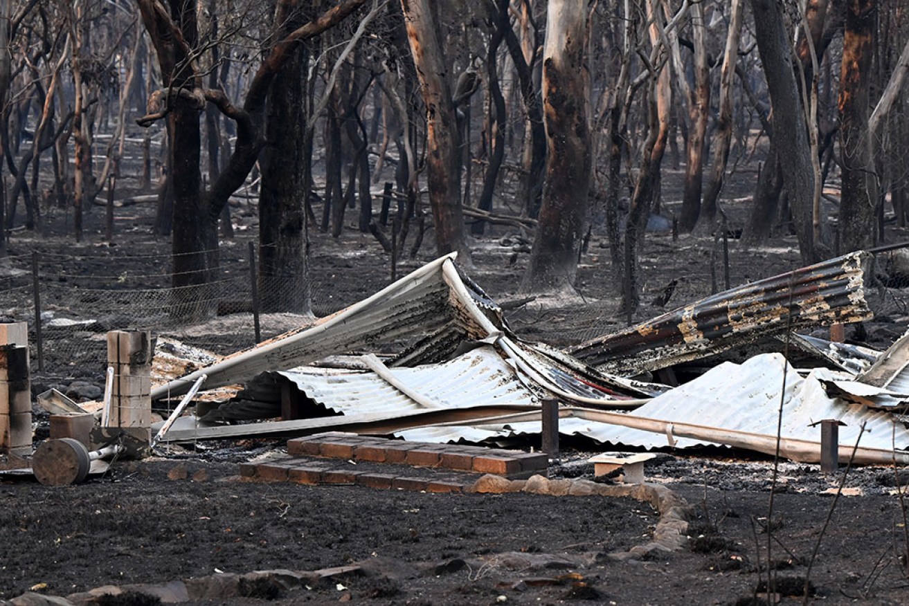 More than 130 structures have been destroyed by fire in the past month in Queensland.