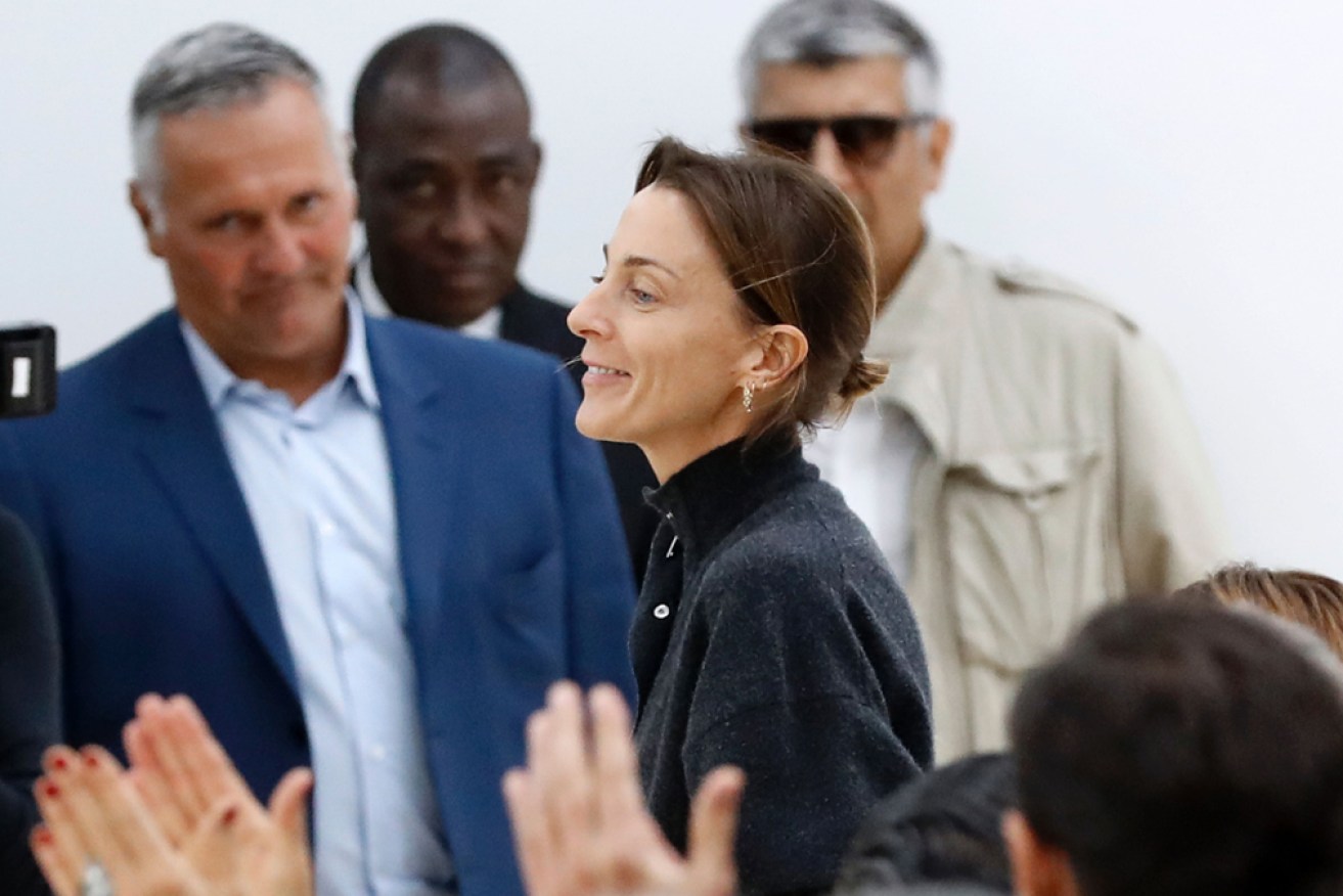 Phoebe Philo (centre) is a fashion world darling – and her new collection has been snapped up.