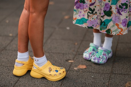 Uncool Crocs return to fashion spotlight