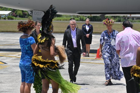 Pacific Islands Forum ramps up as Albanese touches down