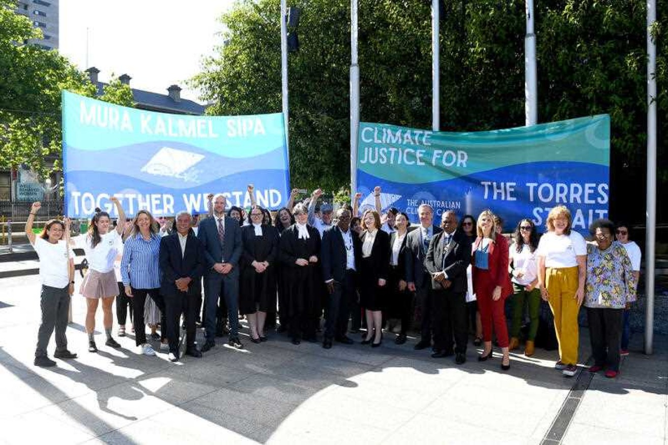 The climate case has moved to Melbourne after hearings on Torres Strait islands and in Cairns.