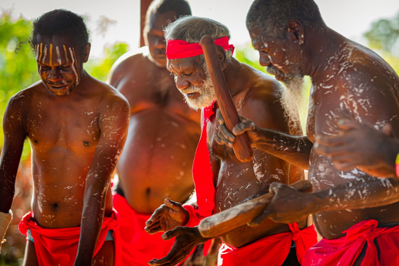 Traditional dance is a highlight of the Tiwi by Design tour. 