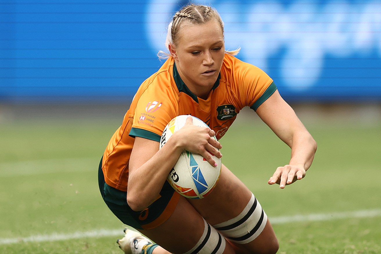 Maddison Levi has helped Australia beat Fiji 26-0 to win the title at the Oceania 7s in Brisbane. 