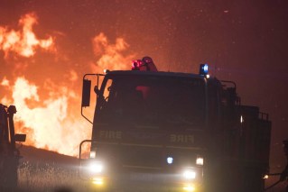 Properties destroyed by bushfire in Tasmania