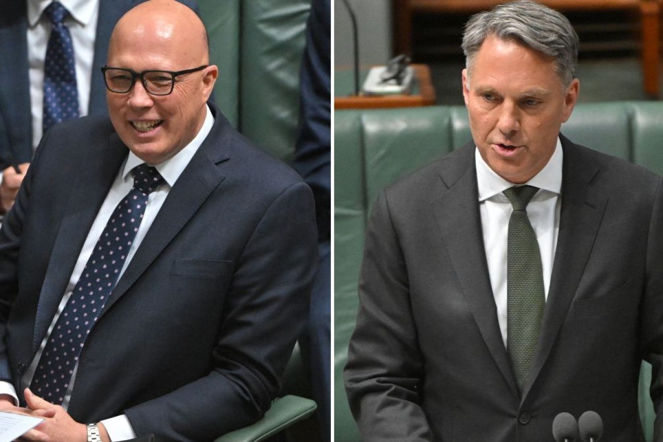 Peter Dutton and Richard Marles face had to come to agreement on the bill. 