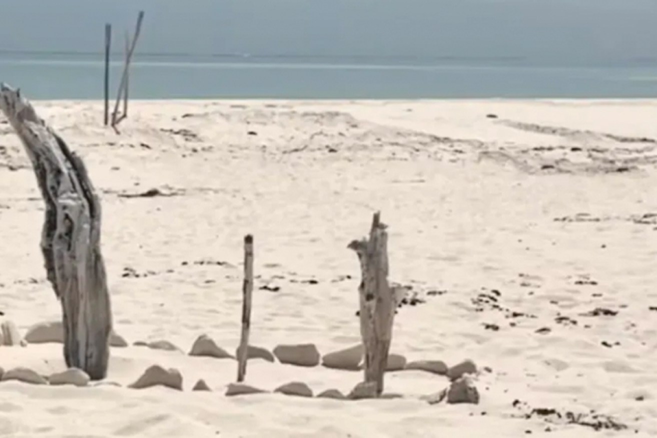 Police will travel to the marine park, 300 kilometres offshore, to examine what is thought to be human graves.