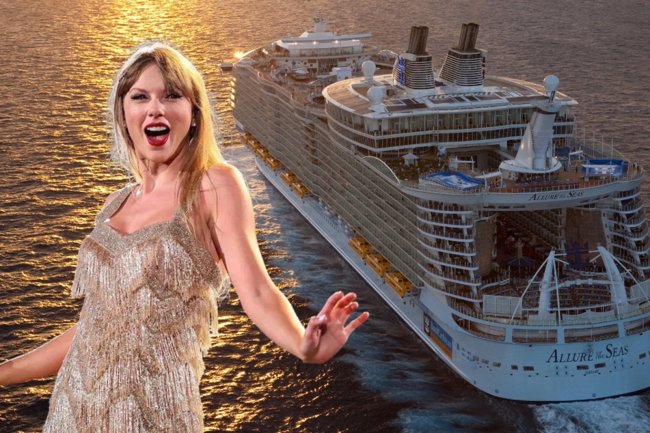 Unfortunately, Swift won't be accompanying her fans over the high seas.