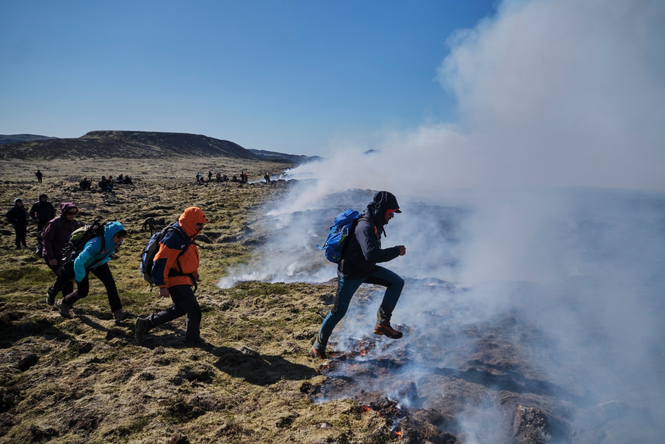 Volcanologists say there are signs a magma tunnel under the Reykjanes Peninsula is expanding.