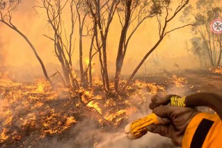 Residents told to leave over ‘fast-moving’ Qld bushfire
