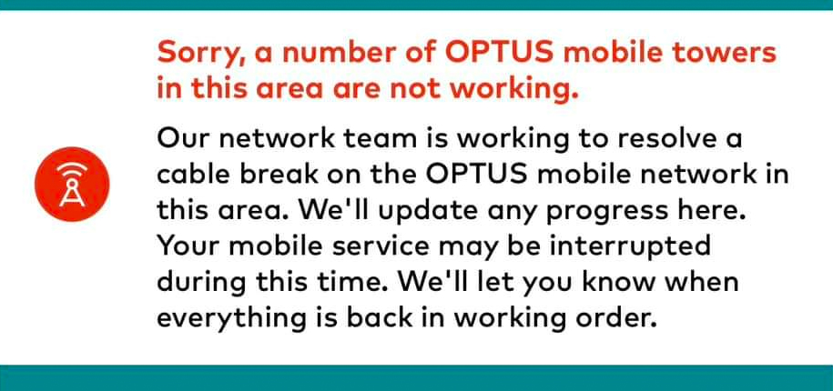 optus outage