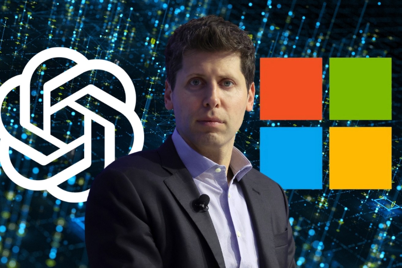 Sam Altman has been tossed out of one tech giant into the welcoming arms of another.