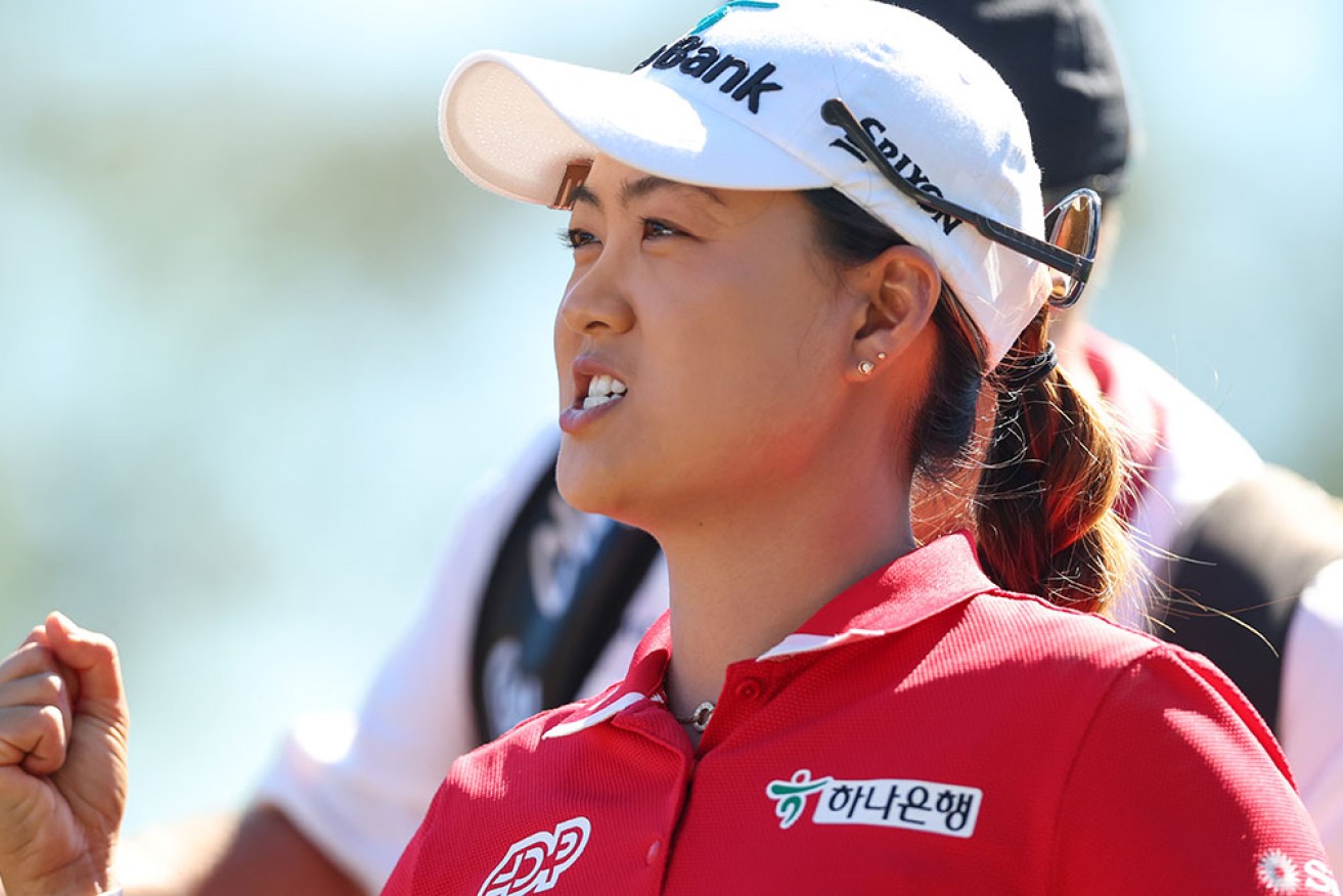 Minjee Lee has become the first three-time winner of the Greg Norman Medal.